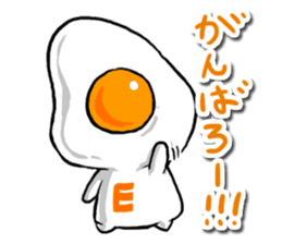 cute Fried egg!! sticker #9485832