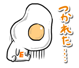 cute Fried egg!! sticker #9485834