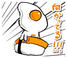 cute Fried egg!! sticker #9485837