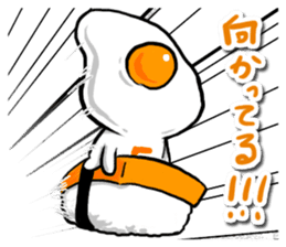 cute Fried egg!! sticker #9485837