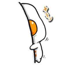 cute Fried egg!! sticker #9485840