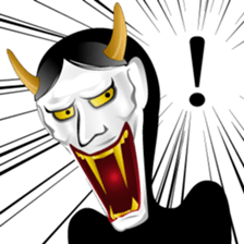 hannya-san 2 sticker #9485914