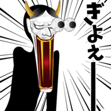 hannya-san 2 sticker #9485916