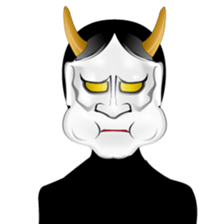 hannya-san 2 sticker #9485917