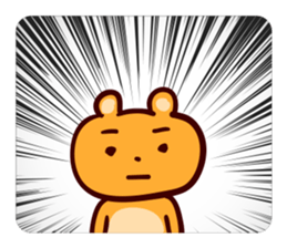 Cartoon cute animals sticker sticker #9486100