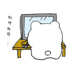 Megane no Kumasan sticker #9486511