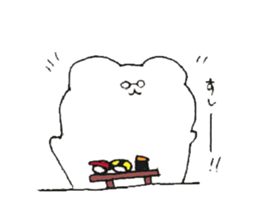 Megane no Kumasan sticker #9486520