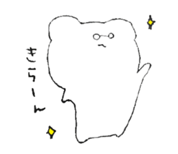 Megane no Kumasan sticker #9486524