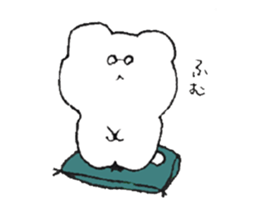 Megane no Kumasan sticker #9486531