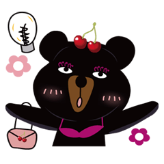 Cherry Bear-Small Meng Meng