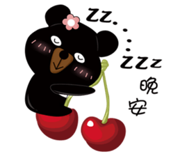 Cherry Bear-Small Meng Meng sticker #9486545