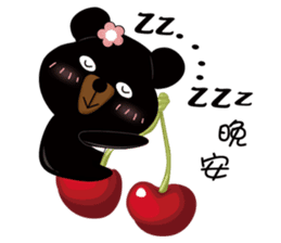 Cherry Bear-Small Meng Meng sticker #9486545