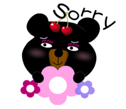Cherry Bear-Small Meng Meng sticker #9486553