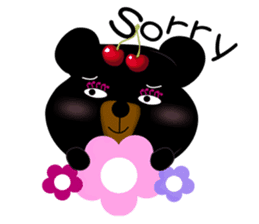 Cherry Bear-Small Meng Meng sticker #9486553