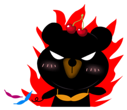 Cherry Bear-Small Meng Meng sticker #9486562