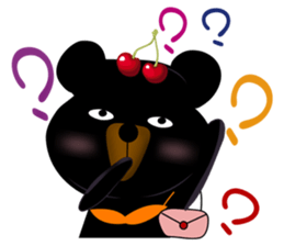 Cherry Bear-Small Meng Meng sticker #9486563