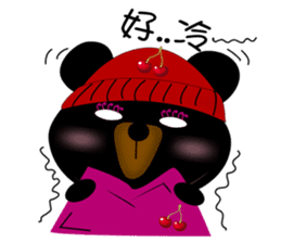 Cherry Bear-Small Meng Meng sticker #9486566
