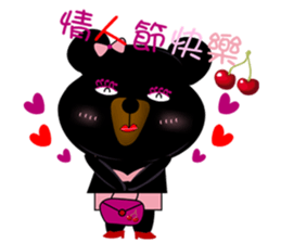 Cherry Bear-Small Meng Meng sticker #9486571