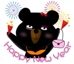 Cherry Bear-Small Meng Meng sticker #9486572