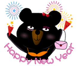 Cherry Bear-Small Meng Meng sticker #9486572