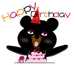 Cherry Bear-Small Meng Meng sticker #9486573