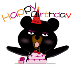 Cherry Bear-Small Meng Meng sticker #9486573