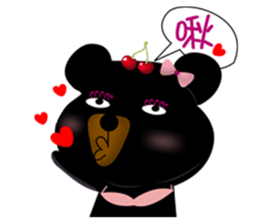 Cherry Bear-Small Meng Meng sticker #9486574