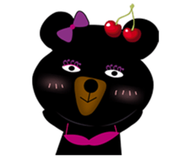 Cherry Bear-Small Meng Meng sticker #9486576