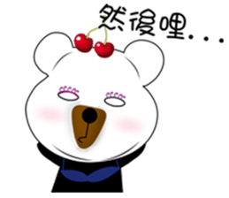 Cherry Bear-Small Meng Meng sticker #9486577