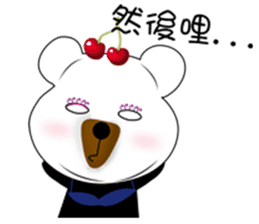 Cherry Bear-Small Meng Meng sticker #9486577