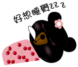 Cherry Bear-Small Meng Meng sticker #9486578