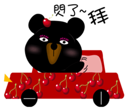 Cherry Bear-Small Meng Meng sticker #9486583
