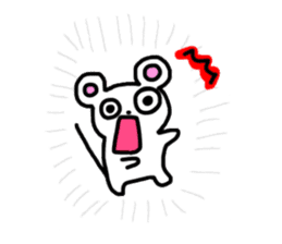 A little mouse Jonas sticker #9486664