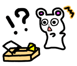 A little mouse Jonas sticker #9486665