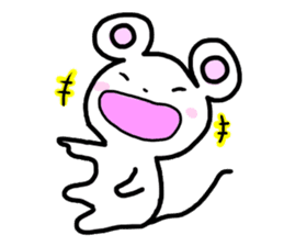 A little mouse Jonas sticker #9486680