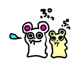 A little mouse Jonas sticker #9486682