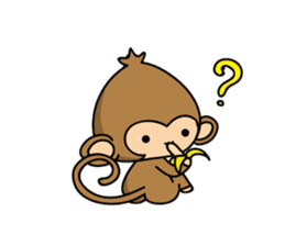 Happy monkeys sticker #9486715