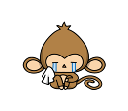 Happy monkeys sticker #9486722