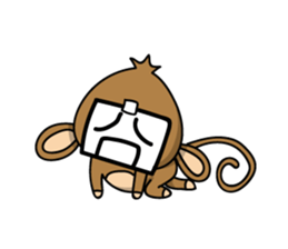 Happy monkeys sticker #9486723