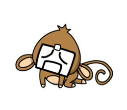 Happy monkeys sticker #9486723