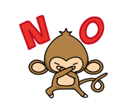 Happy monkeys sticker #9486727