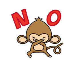 Happy monkeys sticker #9486727