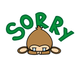 Happy monkeys sticker #9486728