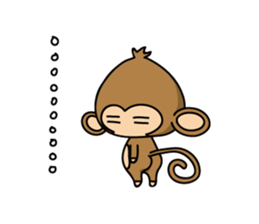 Happy monkeys sticker #9486730