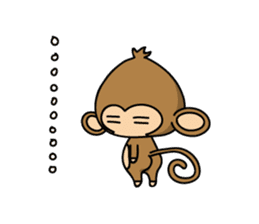 Happy monkeys sticker #9486730