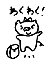 Piglet Booco sticker #9486867