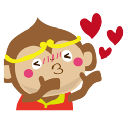 Goku&Banana sticker #9487477