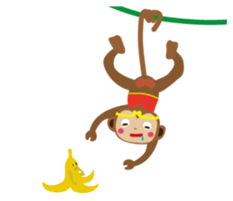 Goku&Banana sticker #9487500