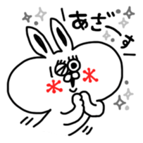 Rabbit-USAKO Sticker(vol.2) sticker #9487618