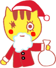 Yellow cat "Toraneko nekoko"2 sticker #9487737